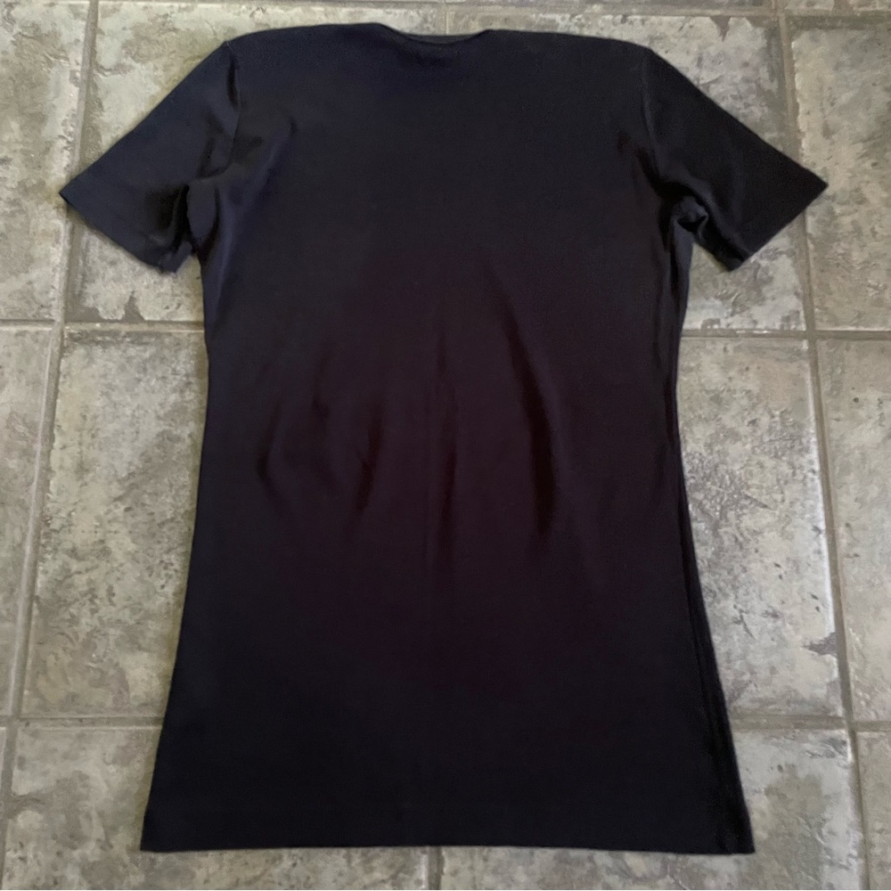 Dolce & Gabbana Women’s Black T-Shirt Top Shirt . US 12 Italian 48 . Stylish - Picture 3 of 3